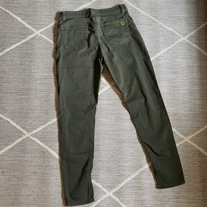 Michael Kors, Izzy skinny jeans / pants, army green size 8